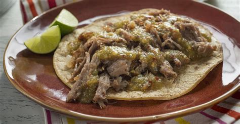 Pork Tacos With Tomatillo Chile Salsa Recipe Mi Rancho® Pure