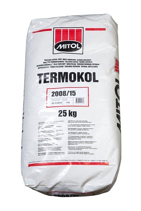 Клей-расплав для кромки ПВХ низкотемпературный Termokol 2008 PI: 4,61 ...