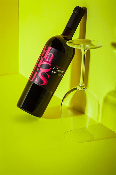 Modern Wine Label Design Manolis Behance