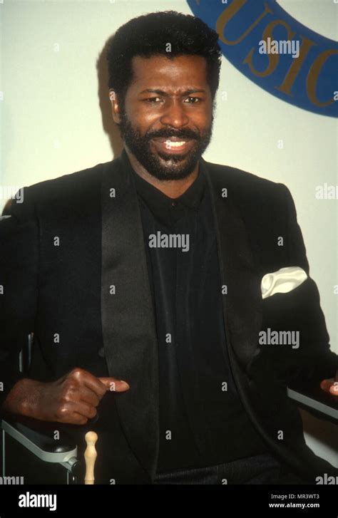 Los Angeles Ca March 12 Singer Teddy Pendergrass Attends The Fifth