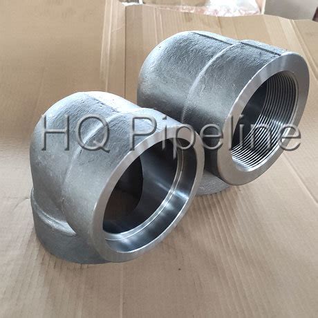 High Pressure Ansi Forged Pipe Fittings Socket Weld Threaded