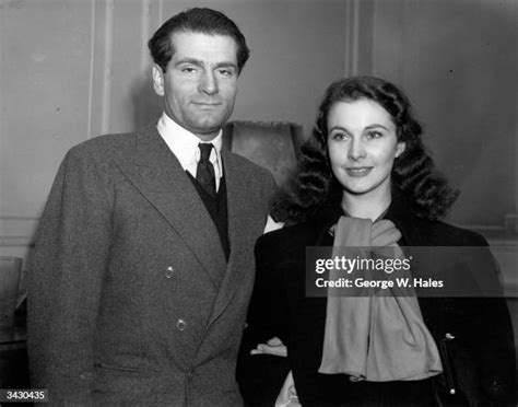 Laurence Olivier And Wife Vivien Leigh Fotografías E Imágenes De Stock