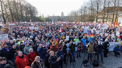 Anti Afd Demos In Deutschland Zehntausende Bei Demonstrationen Der