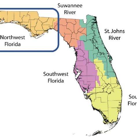 Florida Water Management Districts Fdep 2017 Florida Water