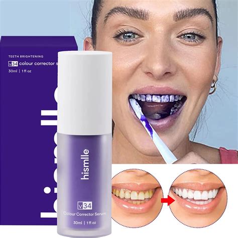 Dentifrice Blanchissant Violet V Limine Les Saf Jaunes Haleine Fra