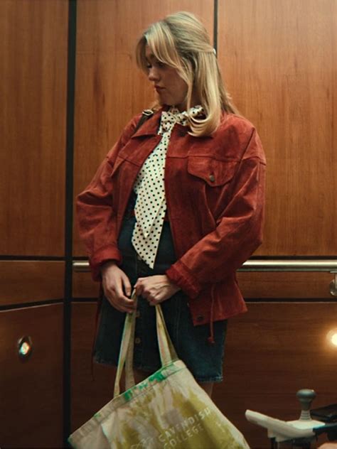 Sex Education S04 Aimee Gibbs Suede Jacket
