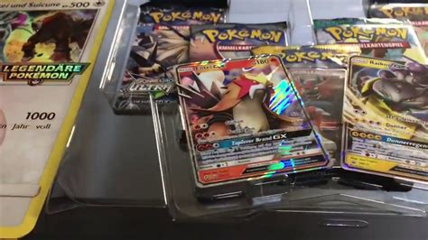 Johto Gx Kollektion Box Opening Raikou Und Entei Gx Krasse Xxl Promo