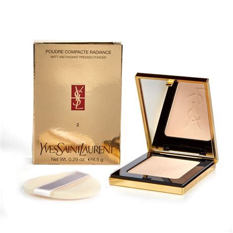 YSL POUDRE COMPACTE MATT & RADIANT PRESSED FACE POWDER PINK SAND PINK ...