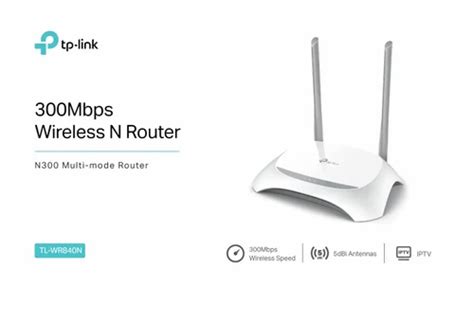 Tp Link TL-WR840N 300mbps Wireless N Router at ₹ 1034/piece | Saheed ...
