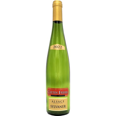 Vin blanc AOC sylvaner cattin freres CATTIN FRÈRES la bouteille de