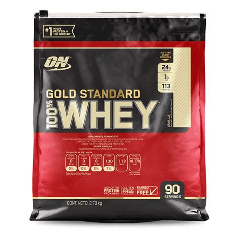 Proteína Whey 1 Gold Standard 100 Whey Chile ®️on 5 Lbs 6 Lbs • Wheycl