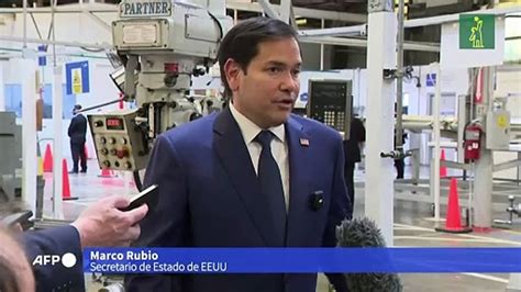 Rubio Anuncia Que Es El Nuevo Jefe Interino De La Agencia De Ayuda