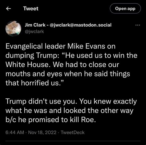 You don’t say! Evangelicals are finally waking up. : r/WhitePeopleTwitter
