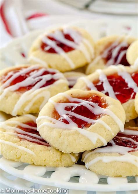 Eggless Thumbprint Cookies Mommy S Home Cooking