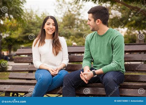 Beautiful Brunette On A First Date Stock Photo Image Of Attractive Dating