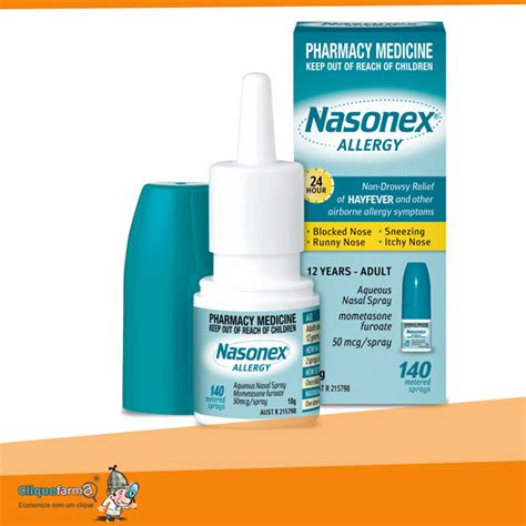 Nasonex Spray Nasal CliqueFarma