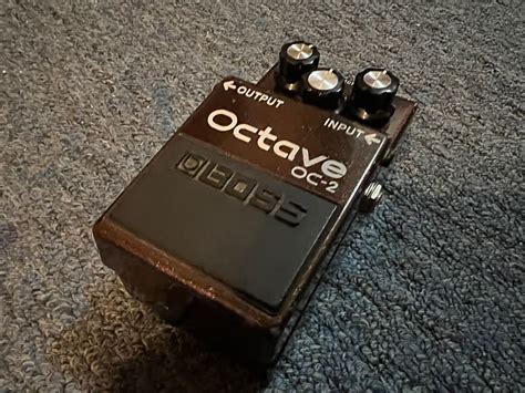 Boss OC-2 Octaver (Black Label) | Reverb Australia