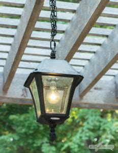 Outdoor Solar Chandelier For Your Pergola Easy Diy Installation