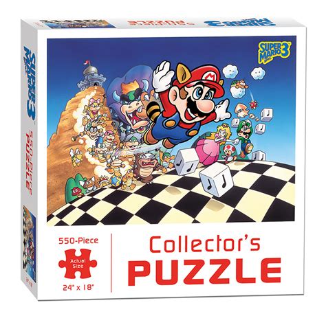 Super Mario Bros. 3 Collector's Puzzle, 550 Pieces, USAopoly | Puzzle Warehouse