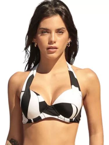 Bikini Din Dan Push Up Taza Soft Vedetina Tiro Corto Mercadolibre