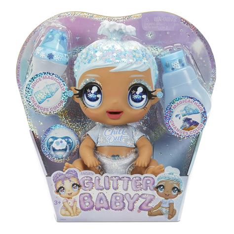 Glitter Babyz January Snowflake Baby with 3 Magical Color Changes, Ages ...