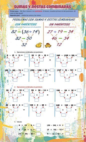 Actividad Online De Operaciones Combinadas Para Quinto De Primaria