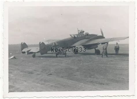 FOTO STUKA GESCHWADER 77 Messerschmitt Bf 110 Flugzeug In Kertsch Krim