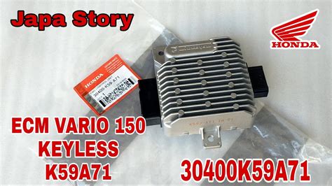 30400K59A71 ECM VARIO 150 KEYLESS ECU VARIO 150 Eng Control Unit New