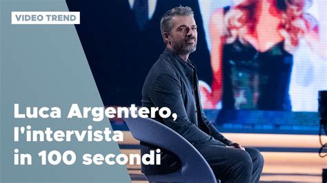 Luca Argentero L Intervista In Secondi A Verissimo Mediaset Infinity