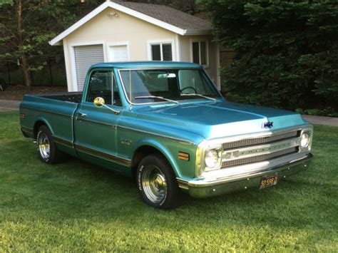 1969 Factory Cst Bbc Shortbed Chevy 396 Truck Short Bed Swb Pickup