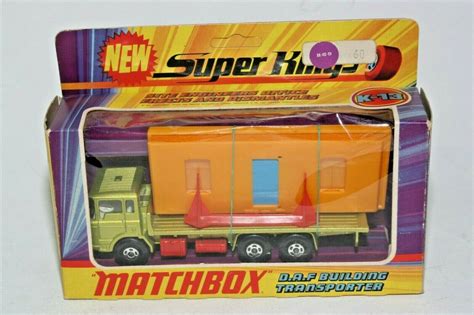 Matchbox Super Kings K 13 DAF Building Transporter Mint In Original