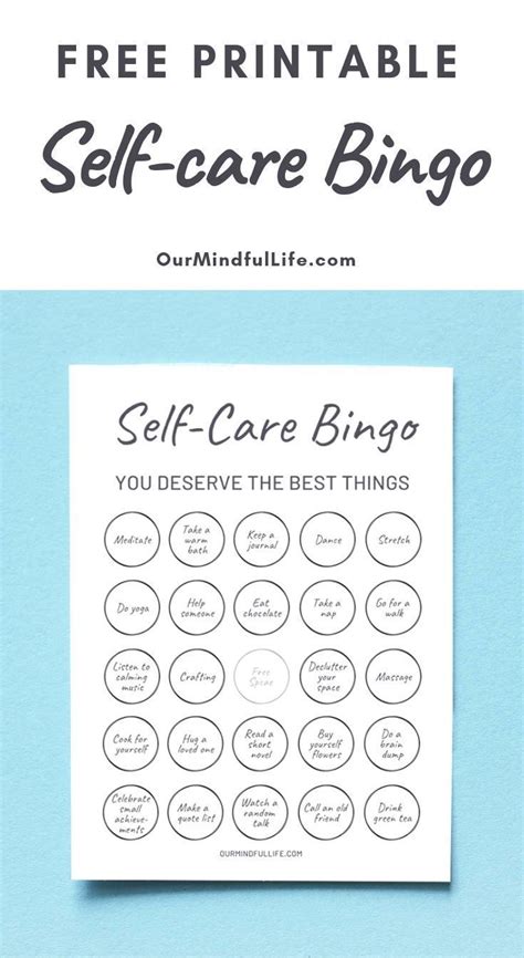 Printable Mental Health Games And Activities