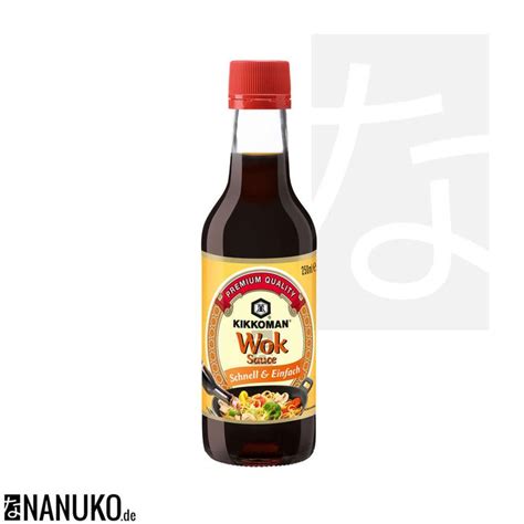 Kikkoman Wok Sauce 250ml Sojasauce Sojasauce Soße Wok Sauce