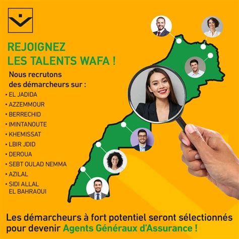 Wafa Assurance Recrute Plusieurs D Marcheurs