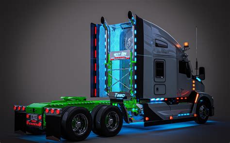 Kenworth T680 Next Generation Custom 3d Model Cgtrader