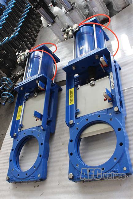 Slurry Knife Gate Valve With Manual Operation AFC Valve