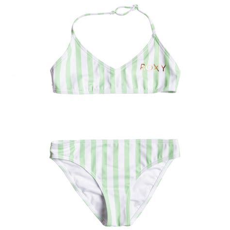 Roxy Tropical Time Tri Bra Set Bikini Enfants Achat En Ligne