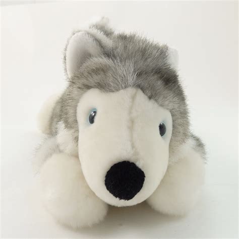 Vintage 90s Aurora Siberian Husky Plush Toy Husky Dog Plush Etsy