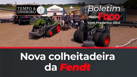 Nova Colheitadeira Da Fendt Youtube