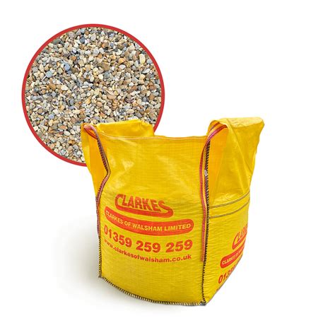 Gravel Shingle 10mm Stone Bulk Bag 800kg Clarkes Of Walsham