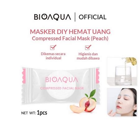 Jual Bioaqua Diy Compressed Facial Face Mask Avocado Pc Shopee Indonesia