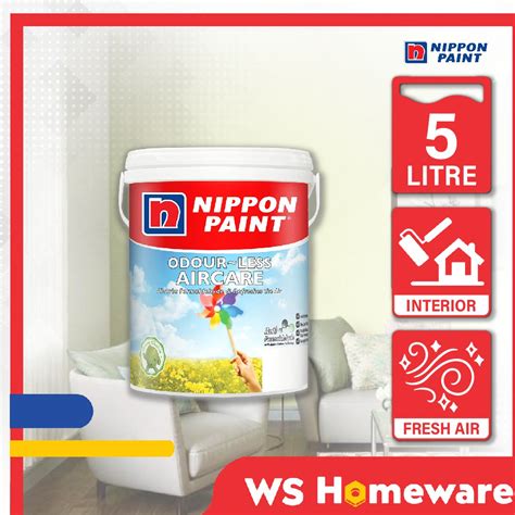 Ws Cat Nippon Paint Odourless Air Care White Nippon Odourless Air Care