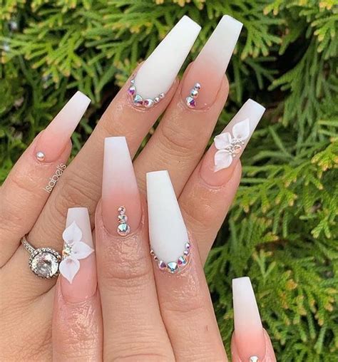 Wonderful Long White Nail Designs To Show Off In 2019 Page 28 Of 29 Creative Vision Design