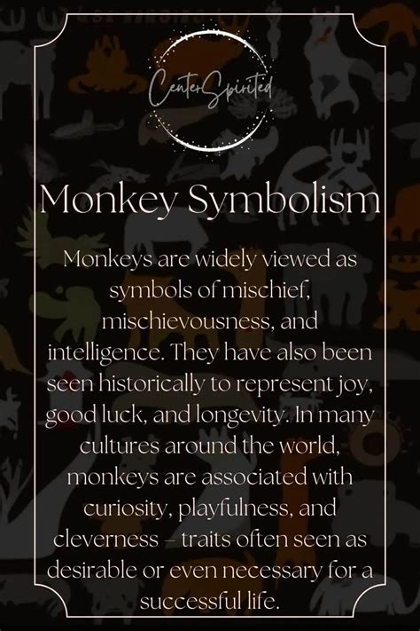 Monkey Symbolism and Meaning - Power. Totem & Spirit Animal