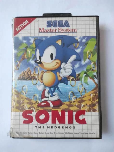 JEU MASTER SYSTEM Sonic The Hedgehog EUR 15 00 PicClick FR