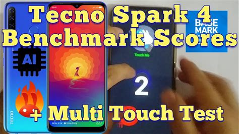 Tecno Spark 4 Benchmarks Multi Touch Test Antutu Benchmark Score Ai Basemark Youtube