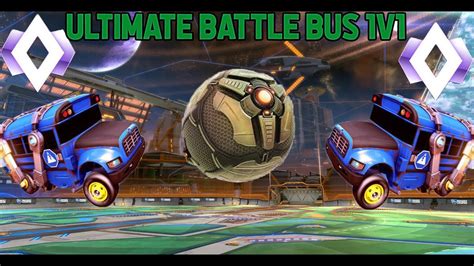 Intense Battle Bus V Rocket League Youtube