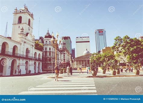 Buenos Aires La Argentina De Enero De El Obelisco Un