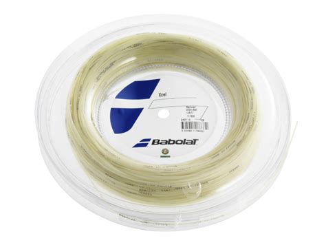 Babolat Xcel Strings 17 - Natural - 200m Reel - Pure Racket Sport