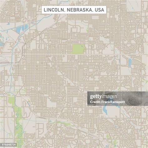 Lincoln Nebraska Map Photos and Premium High Res Pictures - Getty Images